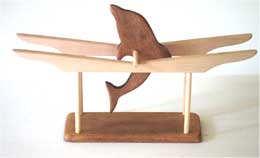Wooden Toy Dolphin