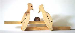 Wooden Toy Birds
